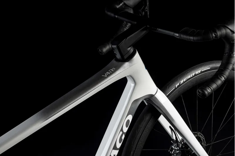 Colnago V4Rs Disc Carbon Road Frameset White Silver RVWH-5